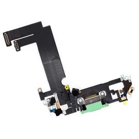 Nappe du connecteur de charge de l'iPhone 12 Mini Vert - Compatible