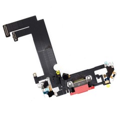 Nappe connecteur de charge Lightning Rouge de l'iPhone 12 Mini - Compatible