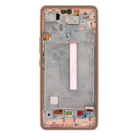 Bloc écran Super AMOLED Original Samsung pour Samsung Galaxy A53 (5G) Pêche (Or)