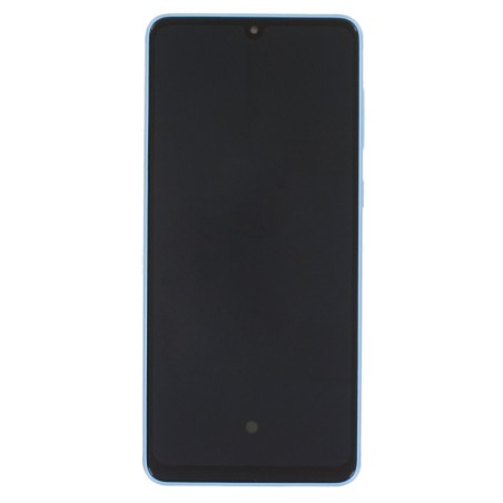 Bloc écran AMOLED + Tactile Original Samsung Assemblé sur châssis pour Samsung A33 (5G) Bleu