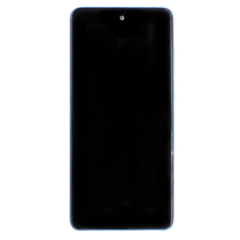 Bloc écran Super AMOLED Original Samsung pour Samsung Galaxy A72 (4G et 5G) Bleu