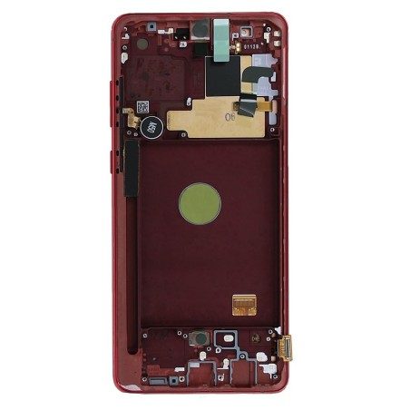 Bloc écran Super AMOLED Plus Original Samsung pour Samsung Galaxy Note 10 Lite Rouge