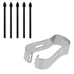 Lot de 5 pointes de rechange S Pen pour Samsung Galaxy Note 20 - Noir