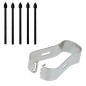 Lot de 5 pointes de rechange S Pen pour Samsung Galaxy Tab S6 / Tab S6 Lite / Tab S7 - Noir