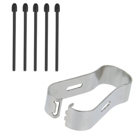Lot de 5 pointes de rechange S Pen pour Samsung Galaxy Note Pro 12.2" - Noir