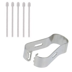 Lot de 5 pointes de rechange S Pen pour Samsung Galaxy Note 5 - Blanc