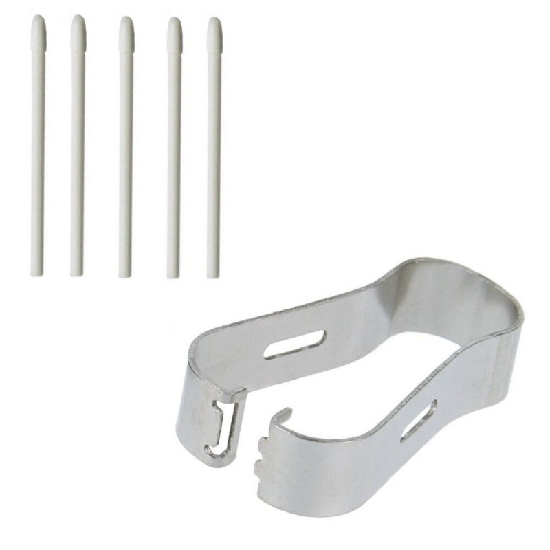 Lot de 5 pointes de rechange S Pen pour Samsung Galaxy Note 8 - Blanc