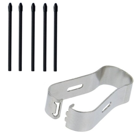 Lot de 5 pointes de rechange S Pen pour Samsung Galaxy Tab S3 - Noir