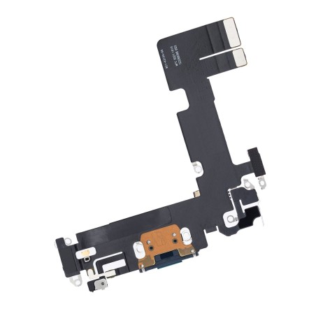 Nappe connecteur de charge Lightning Noir (Minuit) de l'iPhone 13 - Compatible