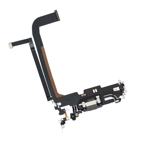 Nappe connecteur de charge Lightning Noir (Graphite) de l'iPhone 13 Pro Max - Originale