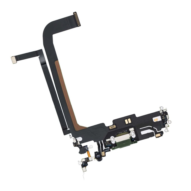 Nappe du connecteur de charge de l'iPhone 13 Pro Max Vert Alpin - Original