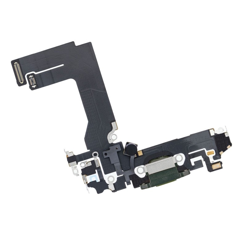 Nappe du connecteur de charge de l'iPhone 13 Mini Vert - Compatible