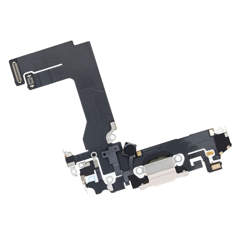 Nappe du connecteur de charge de l'iPhone 13 Mini Rose - Compatible