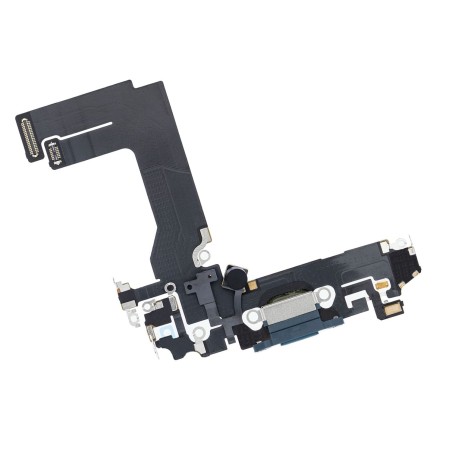 Nappe connecteur de charge Lightning Bleu de l'iPhone 13 Mini - Compatible