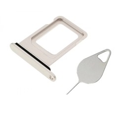 Tiroir de carte SIM Blanc de l'iPhone 13 Mini
