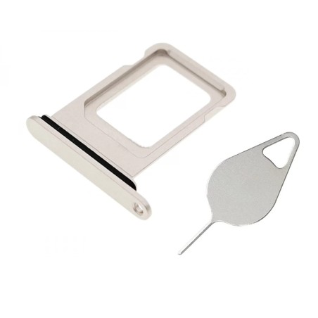 Tiroir de carte SIM Blanc de l'iPhone 13 Mini