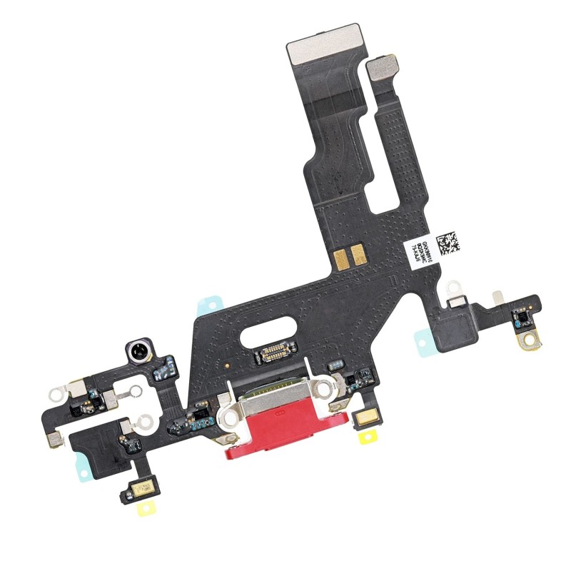 Nappe connecteur de charge Lightning Rouge de l'iPhone 11 - Originale