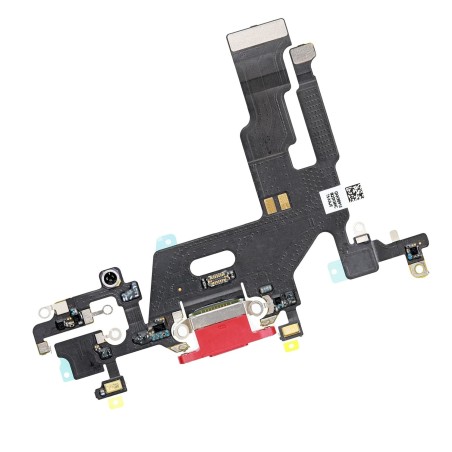 Nappe connecteur de charge Lightning Rouge de l'iPhone 11 - Originale