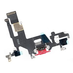 Nappe du connecteur de charge de l'iPhone 11 Rouge - Original