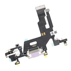 Nappe connecteur de charge Lightning Violet de l'iPhone 11 - Originale