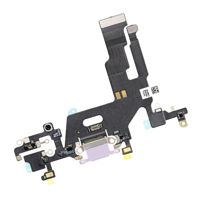 Nappe connecteur de charge Lightning Violet de l'iPhone 11 - Originale