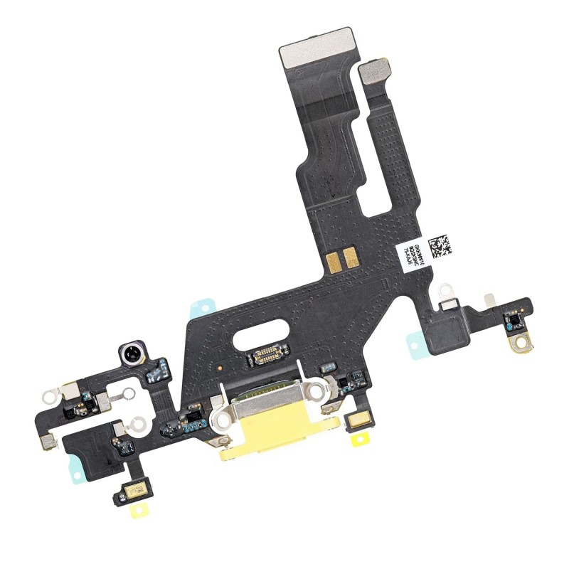 Nappe connecteur de charge Lightning Jaune de l'iPhone 11 - Originale