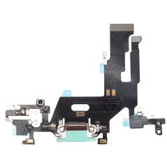 Nappe connecteur de charge Lightning Vert de l'iPhone 11 - Compatible