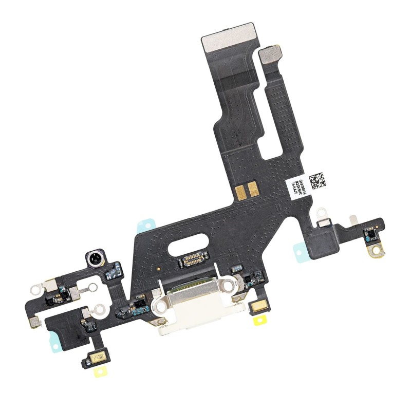 Nappe connecteur de charge Lightning Blanc de l'iPhone 11 - Originale