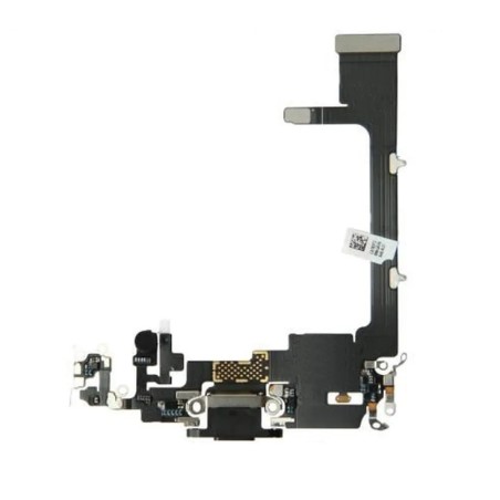 Nappe connecteur de charge Lightning Noir de l'iPhone 11 Pro - Sans Puce IC (à souder)