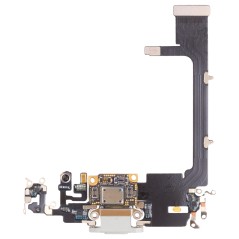 Nappe du connecteur de charge de l'iPhone 11 Pro Argent - Original / Avec Puce
