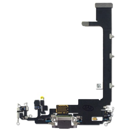 Nappe connecteur de charge Lightning Vert de l'iPhone 11 Pro Max - Sans Puce IC (à souder)