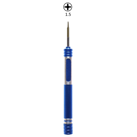 Tournevis de précision en métal Cruciforme 1.5 / PH00