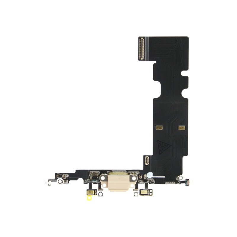 Nappe connecteur de charge Lightning Or de l'iPhone 8 Plus - Originale