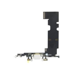 Nappe connecteur de charge Lightning Blanc de l'iPhone 8 Plus - Originale