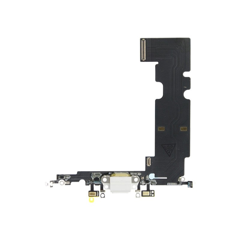 Nappe connecteur de charge Lightning Blanc de l'iPhone 8 Plus - Originale