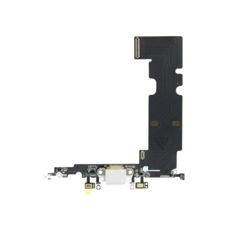 Nappe connecteur de charge Lightning Blanc de l'iPhone 8 Plus - Originale