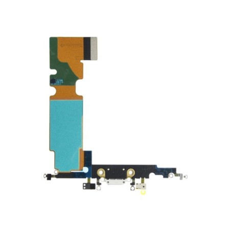Nappe connecteur de charge Lightning Blanc de l'iPhone 8 Plus - Originale