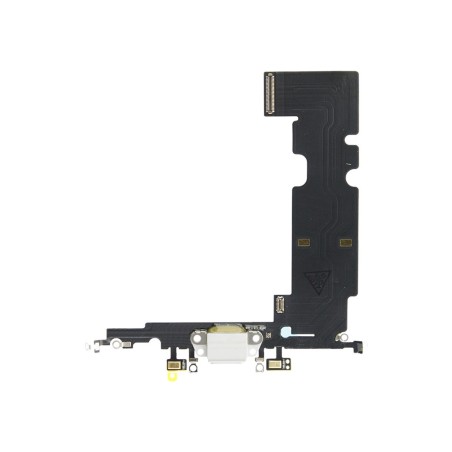 Nappe connecteur de charge Lightning Blanc de l'iPhone 8 Plus - Originale