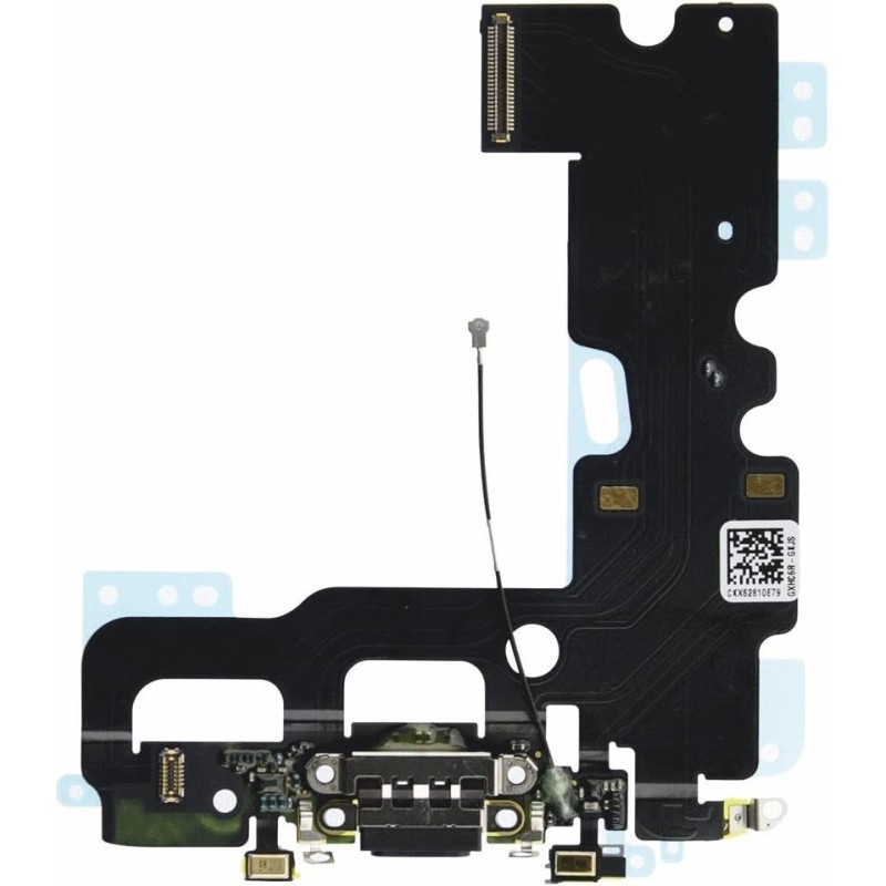 Nappe connecteur de charge Lightning Noir de l'iPhone 7 - Originale