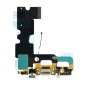 Nappe connecteur de charge Lightning Blanc de l'iPhone 7 - Compatible