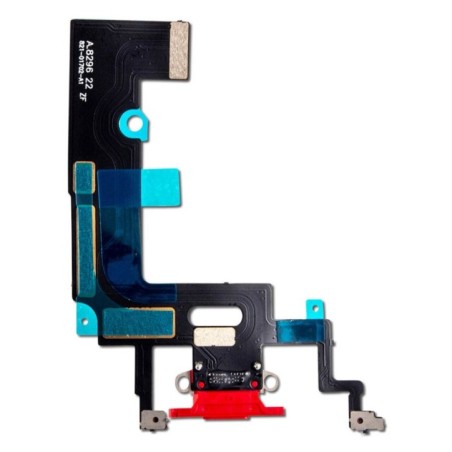 Nappe connecteur de charge Lightning Rouge de l'iPhone XR - Originale