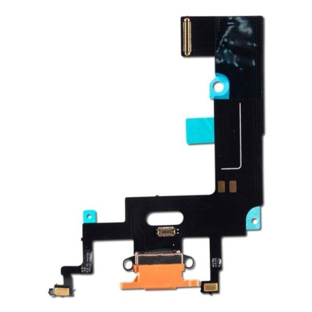 Nappe connecteur de charge Lightning Corail de l'iPhone XR - Originale