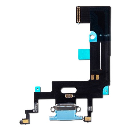Nappe interne du connecteur de charge de l'iPhone XR Bleu - Compatible