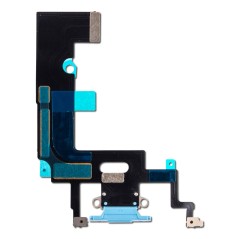 Nappe connecteur de charge Lightning Bleu de l'iPhone XR - Compatible