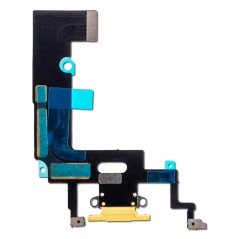 Nappe connecteur de charge Lightning Jaune de l'iPhone XR - Compatible
