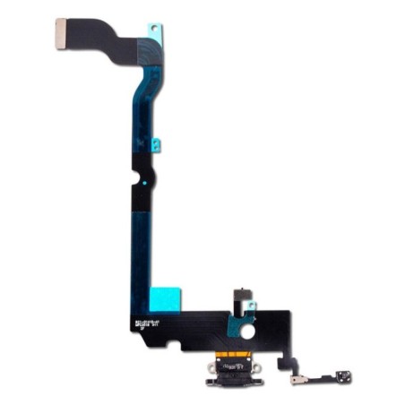 Nappe connecteur de charge Lightning Noir de l'iPhone XS Max - Originale