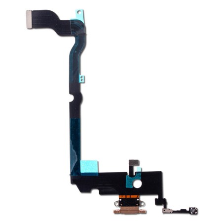 Nappe connecteur de charge Lightning Or de l'iPhone XS Max - Compatible