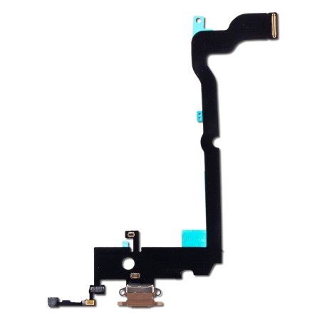 Nappe connecteur de charge Lightning Or de l'iPhone XS Max - Compatible