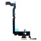 Nappe connecteur de charge Lightning Blanc de l'iPhone XS Max - Compatible