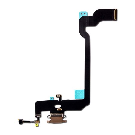 Nappe connecteur de charge Lightning Or de l'iPhone XS - Compatible